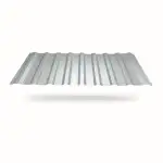 ورق ذوزنقه شیروانی گالوانیزه در بک گراند سفید